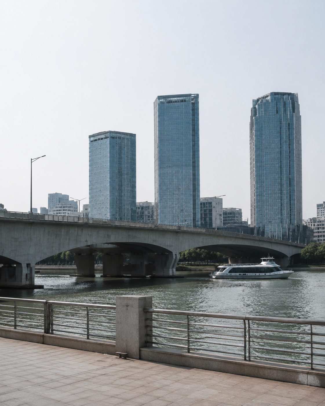 正午城市转暖霞黄昏 原图